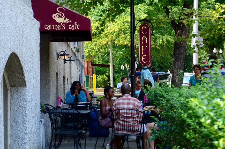 Brewing up classics Baltimore’s own Carma’s Cafe offers fresh blends