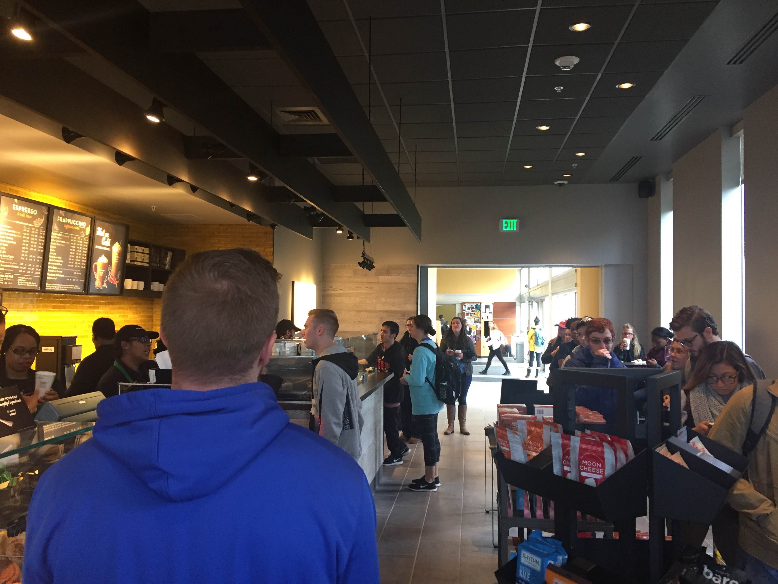 Starbucks is (finally?) open